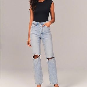 Abercrombie The Dad High Rise Jeans - Curve Love